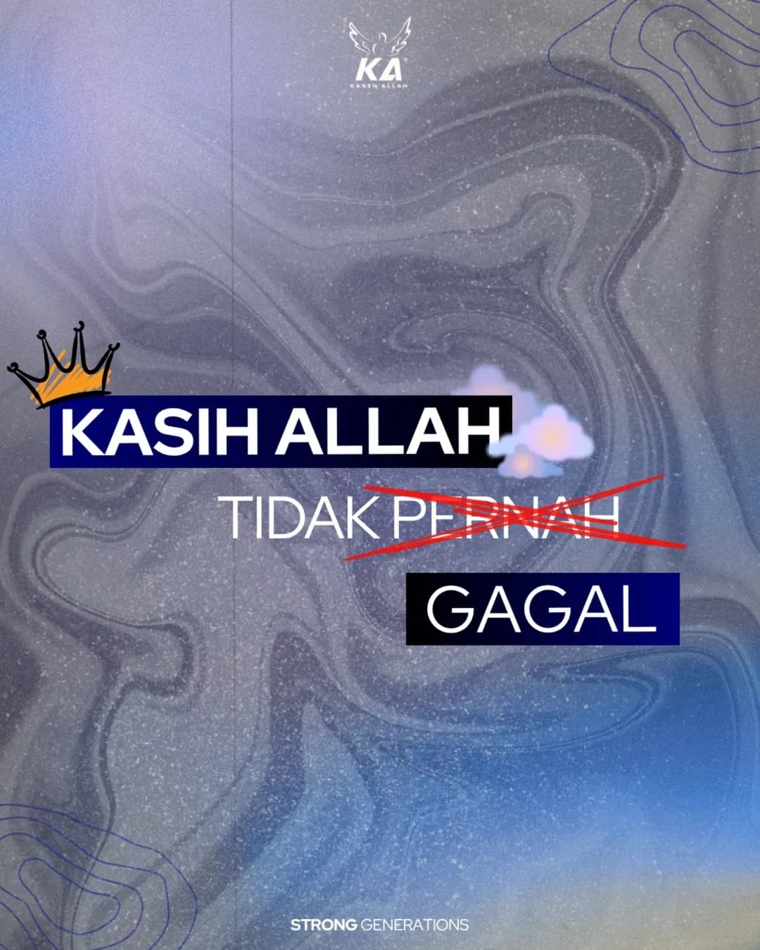 Kasih Allah tidak pernah gagal